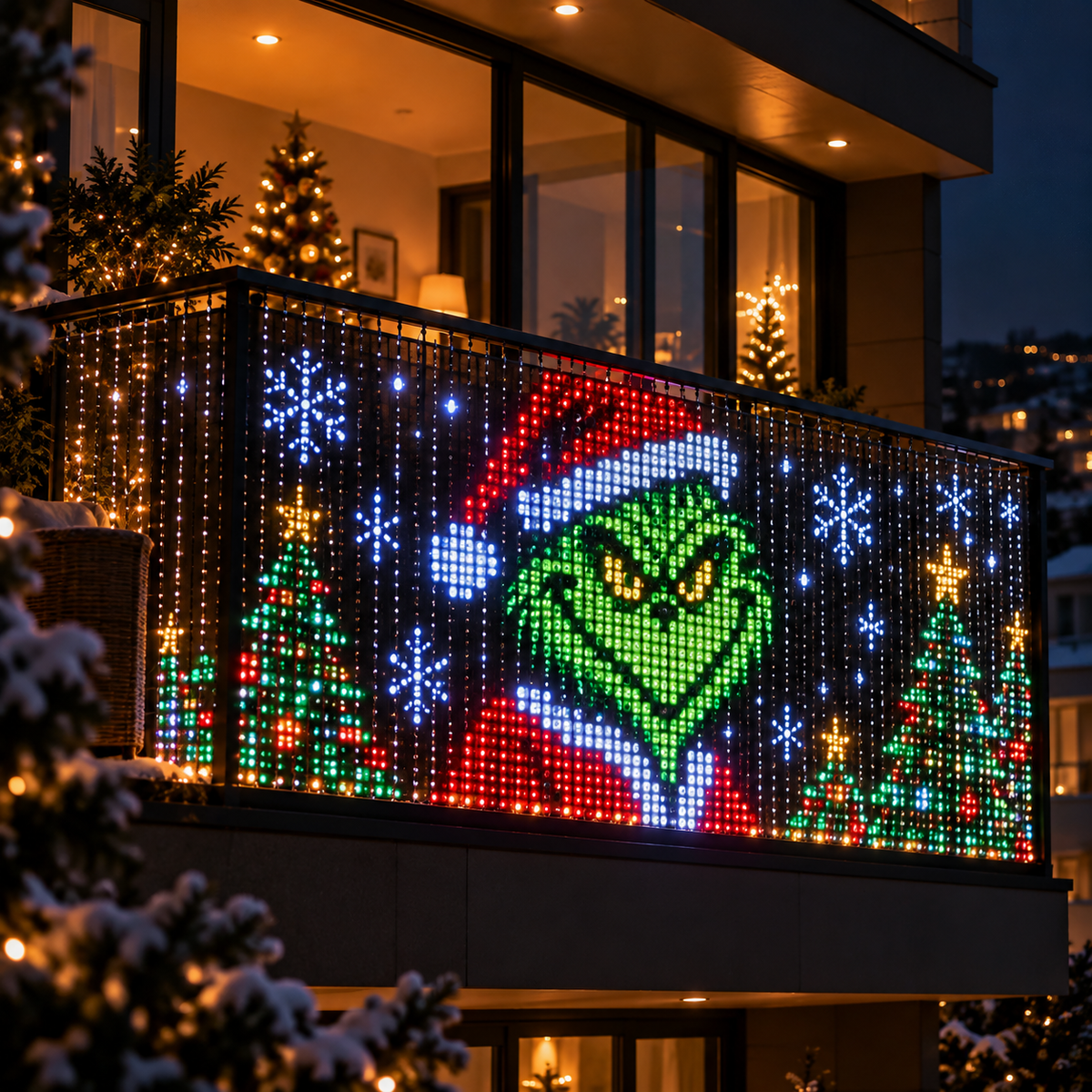 Festilume™ Smart Animated Christmas Balcony Lights